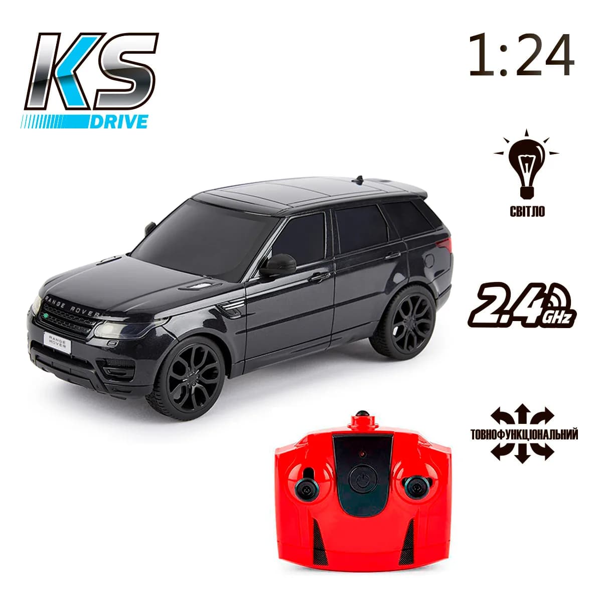 Машина на р/к KS Drive Land Rover Range Rover Sport 1:24 124GRRB фото 7 Машина на р/к KS Drive Land Rover Range Rover Sport 1:24 124GRRB фото 7