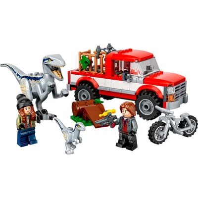 Конструктор Lego Jurassic World Блу та впіймання бета-велоцираптора 181дет 76946 Конструктор Lego Jurassic World Блу та впіймання бета-велоцираптора 181дет 76946