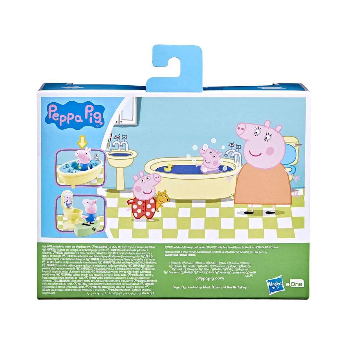 Набор игровой Peppa Ванная комната F3768 фото 10 Набор игровой Peppa Ванная комната F3768 фото 10