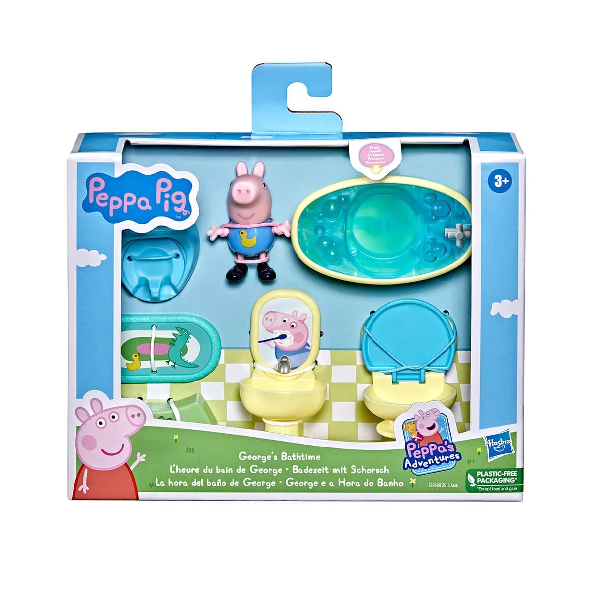 Набор игровой Peppa Ванная комната F3768 фото 8 Набор игровой Peppa Ванная комната F3768 фото 8
