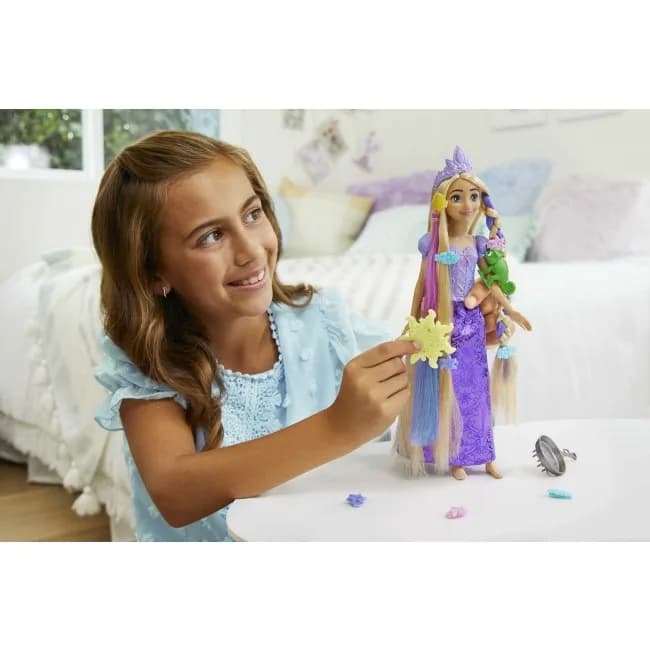 Кукла Disney Toys Рапунцель Фантастические прически HLW18 фото 5 Кукла Disney Toys Рапунцель Фантастические прически HLW18 фото 5