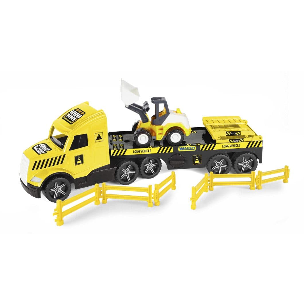 Машина Wader Magic Truck с бульдозером 36430 Машина Wader Magic Truck с бульдозером 36430