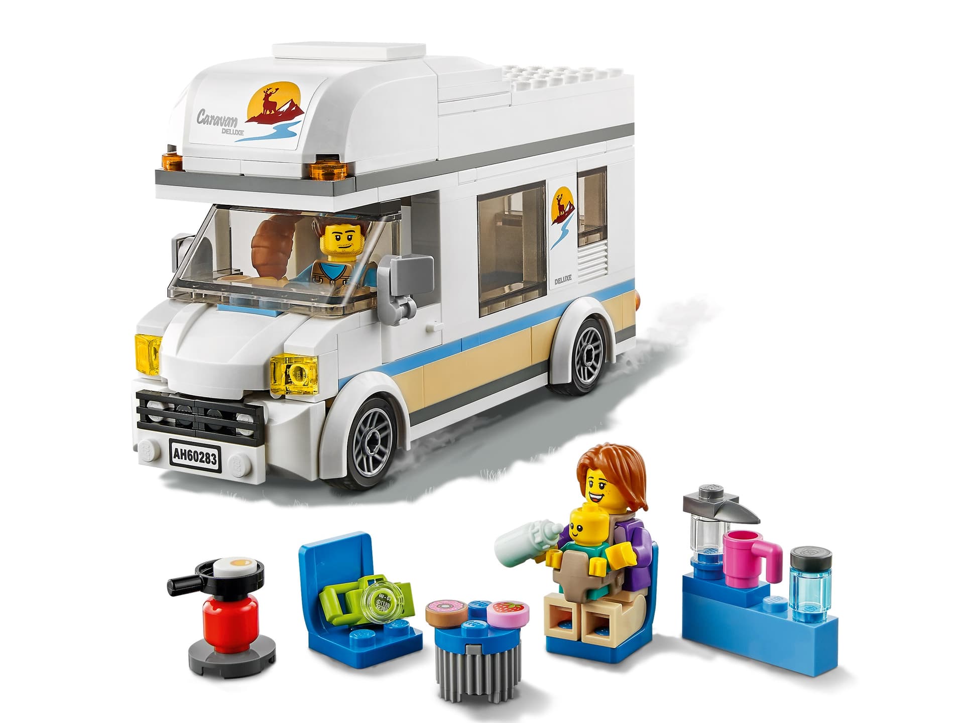 Конструктор Lego City Канікули в будинку на колесах 190дет 60283 Конструктор Lego City Канікули в будинку на колесах 190дет 60283