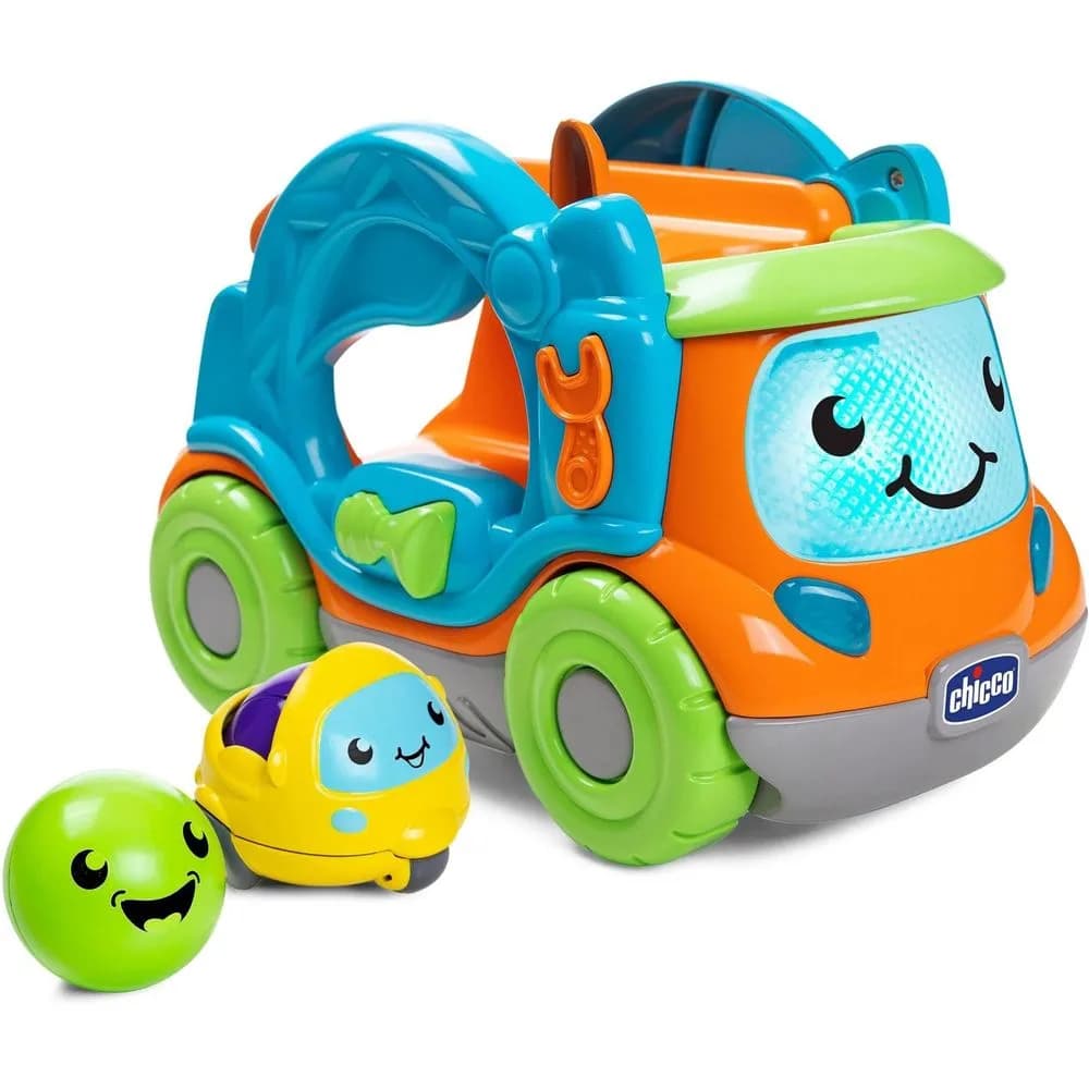Машина Chicco Вантажівка Turbo Ball 10852.00 фото 4 Машина Chicco Вантажівка Turbo Ball 10852.00 фото 4