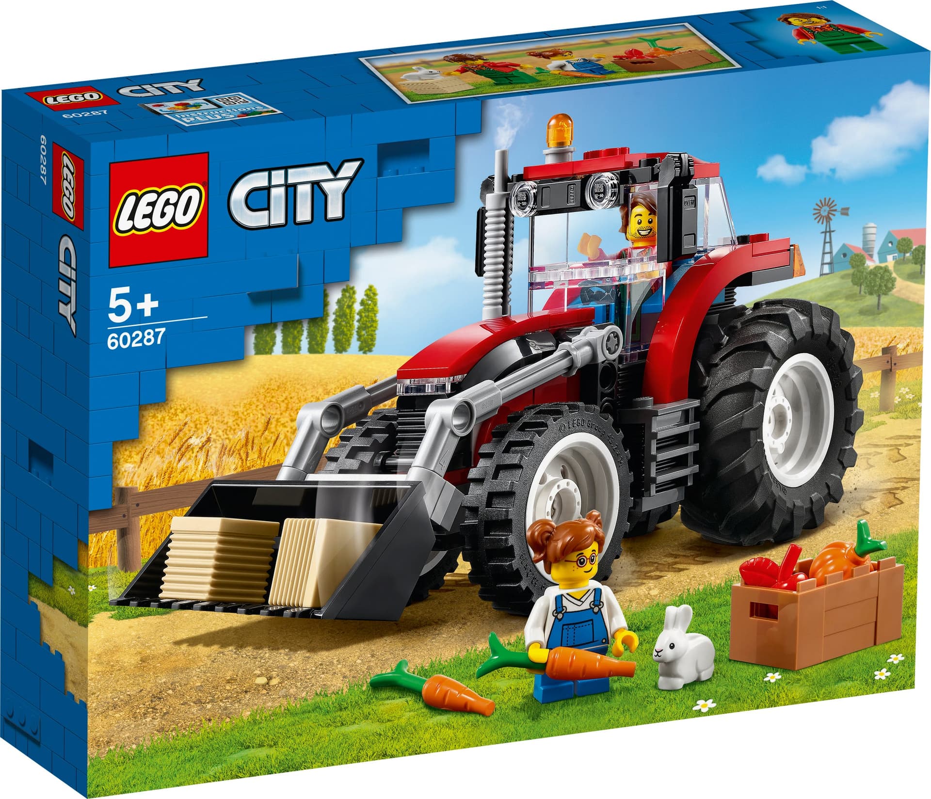 Конструктор Lego City Трактор 148дет 60287 Конструктор Lego City Трактор 148дет 60287