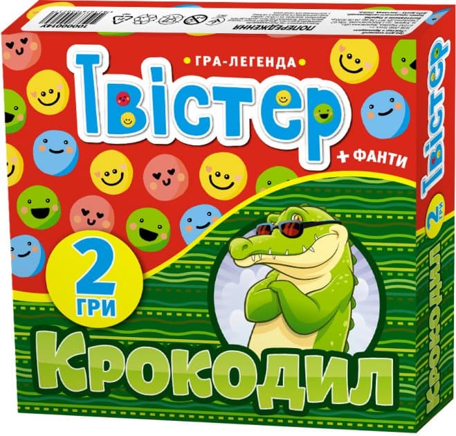 Игра напольная Мій успіх Твистер + Крокодил 10000014У Игра напольная Мій успіх Твистер + Крокодил 10000014У