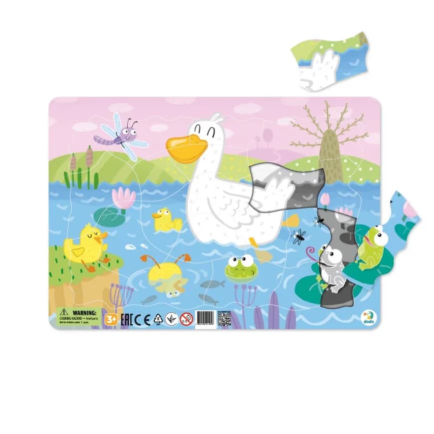 Пазл с рамкой Dodo Утята 21эл R300183 фото 2 Пазл с рамкой Dodo Утята 21эл R300183 фото 2