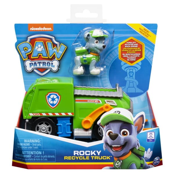 Машина сміттєвоз з водієм Роккі Paw patrol Spin Master SM16775/9948 Машина сміттєвоз з водієм Роккі Paw patrol Spin Master SM16775/9948