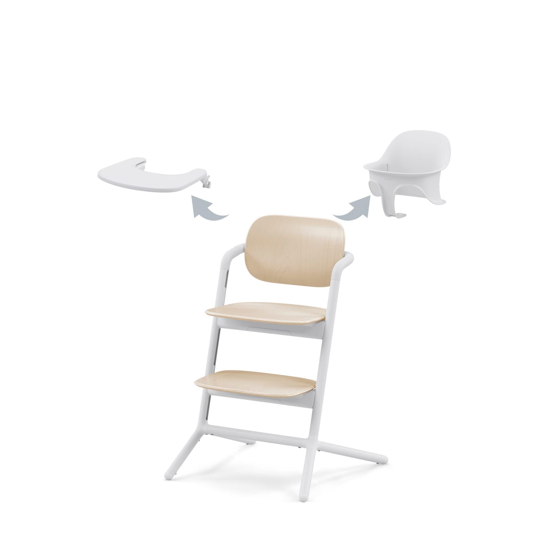Стул для кормления 3в1 Cybex Lemo 521003185 Sand White Стул для кормления 3в1 Cybex Lemo 521003185 Sand White