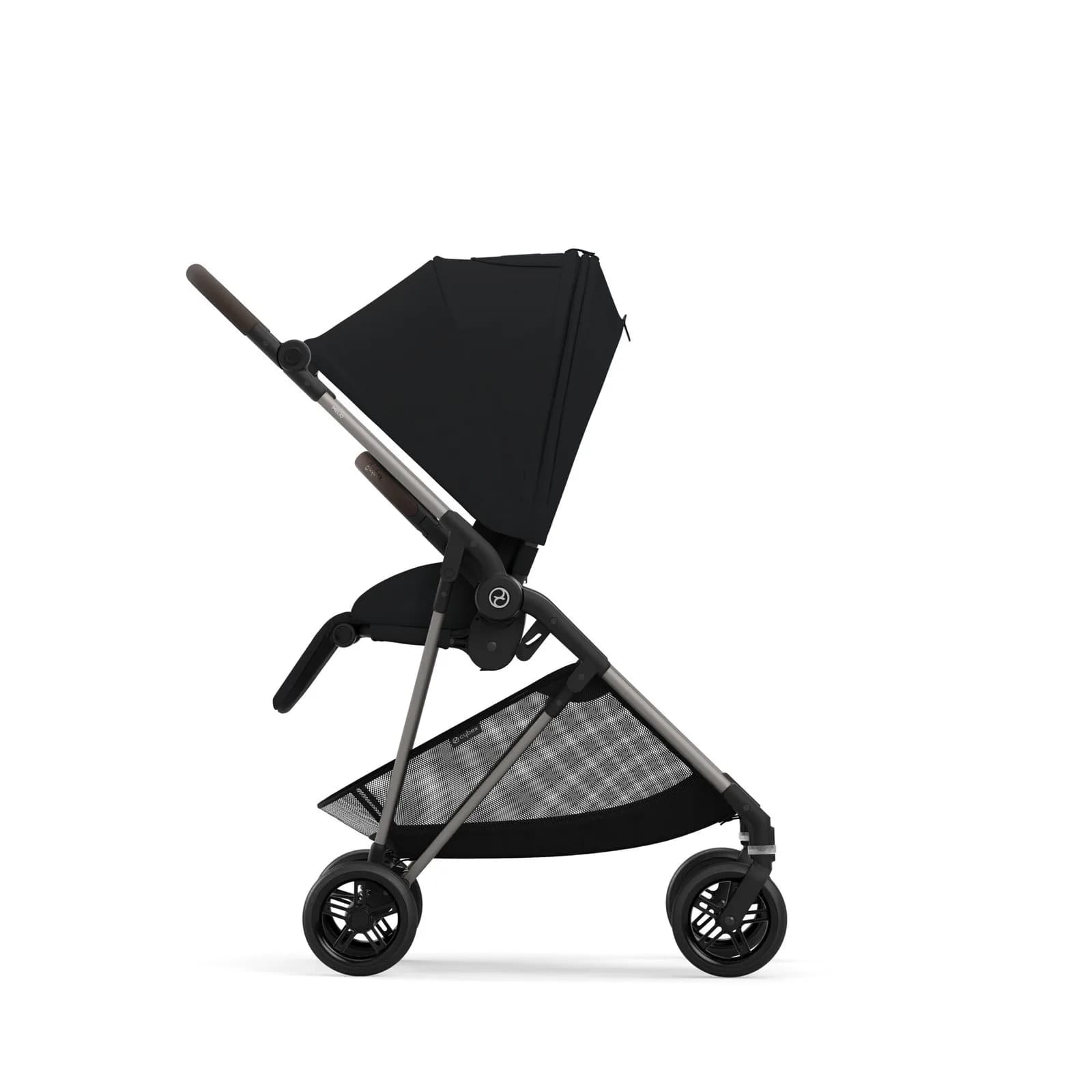 Коляска прогулочная Cybex Melio 522002647 Moon Black фото 5 Коляска прогулочная Cybex Melio 522002647 Moon Black фото 5