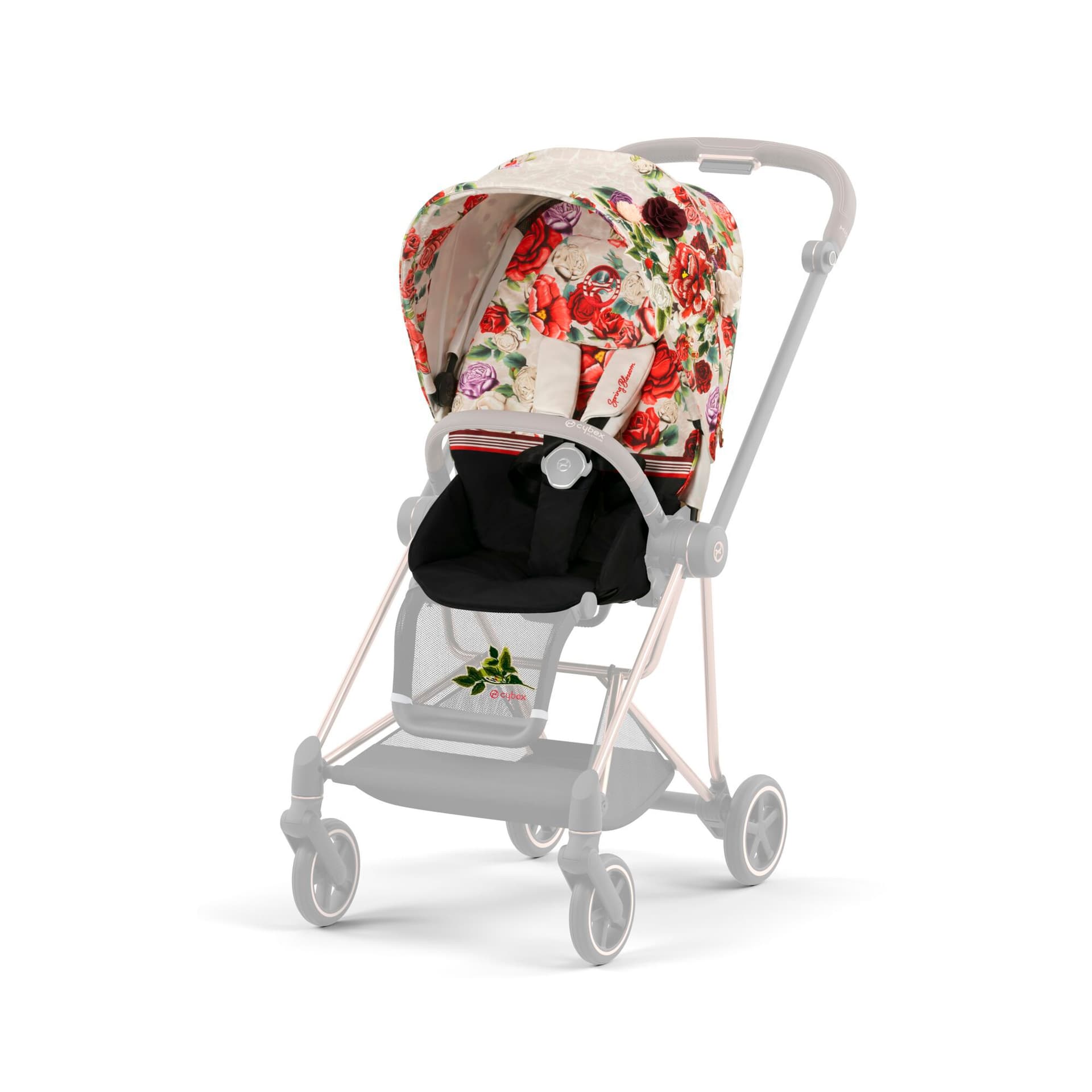 Текстиль для прогулянкового блоку Cybex Mios Spring Blossom Light 521002859 Текстиль для прогулянкового блоку Cybex Mios Spring Blossom Light 521002859