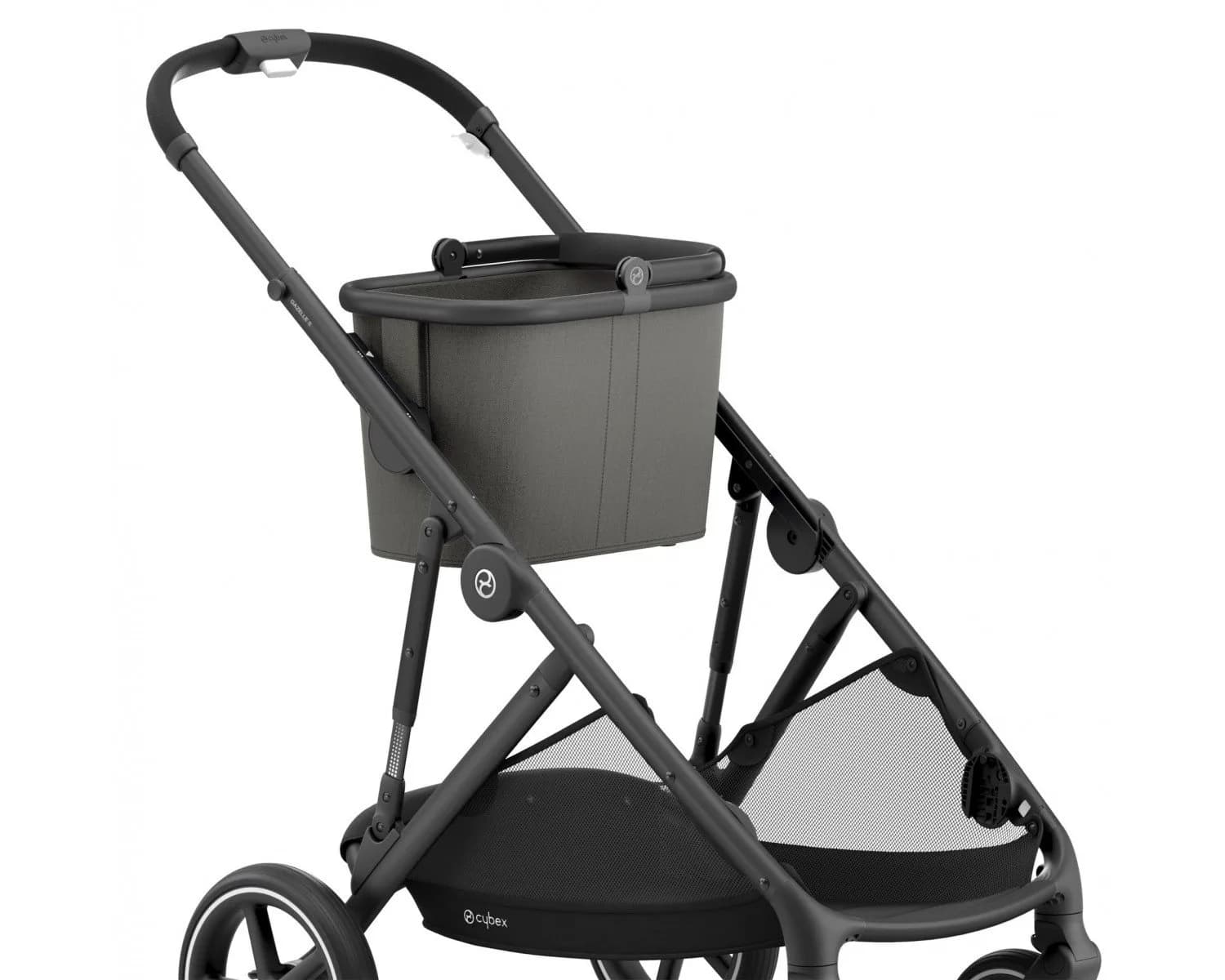 Коляска прогулочная CYBEX Gazelle S Soho grey mid grey 520002115 фото 5 Коляска прогулочная CYBEX Gazelle S Soho grey mid grey 520002115 фото 5