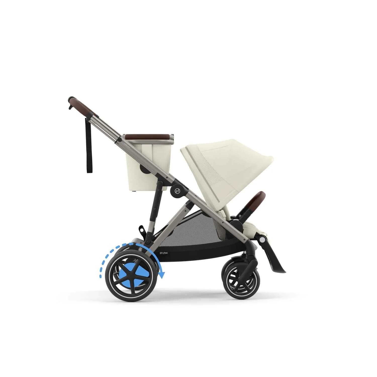 Коляска прогулянкова Cybex e-Gazelle S TPE 524000541 Seashell Beige фото 5 Коляска прогулянкова Cybex e-Gazelle S TPE 524000541 Seashell Beige фото 5