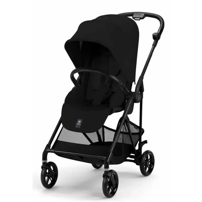 Коляска универсальная 2в1 Cybex Melio Carbon Moon Black 522002639/1 фото 2 Коляска универсальная 2в1 Cybex Melio Carbon Moon Black 522002639/1 фото 2