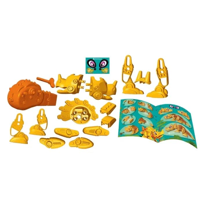 Конструктор Clementoni Динозавр Dino Bot Triceratops 75074 фото 3 Конструктор Clementoni Динозавр Dino Bot Triceratops 75074 фото 3