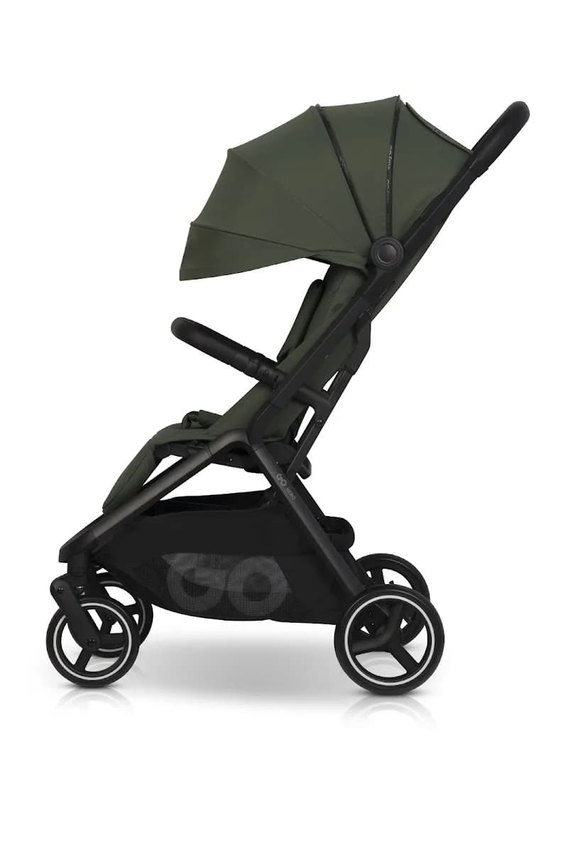 Коляска прогулочная EasyGo Hero Ebony W/EA/HERO/JG Jungle green фото 2 Коляска прогулочная EasyGo Hero Ebony W/EA/HERO/JG Jungle green фото 2