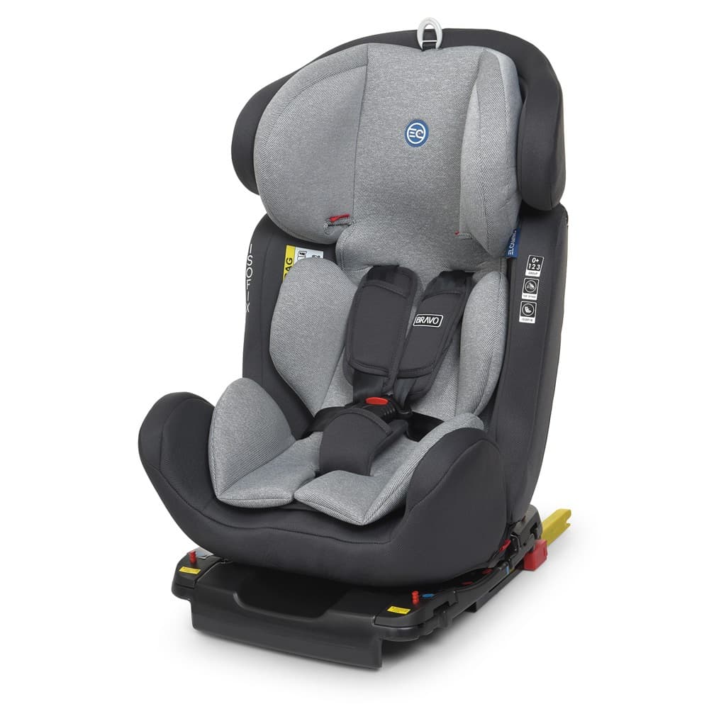 Автокресло El Camino Bravo Isofix ME 1041 Royal Gray Автокресло El Camino Bravo Isofix ME 1041 Royal Gray