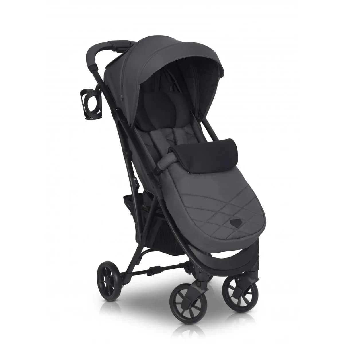 Коляска прогулочная Euro-Cart Volt black edition Iron 9023-ECVB-16 фото 2 Коляска прогулочная Euro-Cart Volt black edition Iron 9023-ECVB-16 фото 2