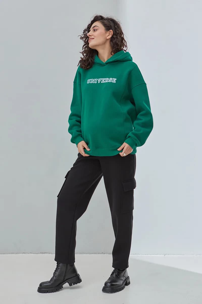Штани для вагітних S-XL Юла мама KIRSTEN TR-43.121 -чорний фото 5 Штани для вагітних S-XL Юла мама KIRSTEN TR-43.121 -чорний фото 5