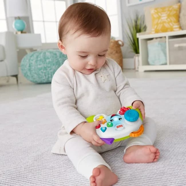 Джойстик обучающий Fisher-price Улыбайся и учись GXR65 фото 5 Джойстик обучающий Fisher-price Улыбайся и учись GXR65 фото 5