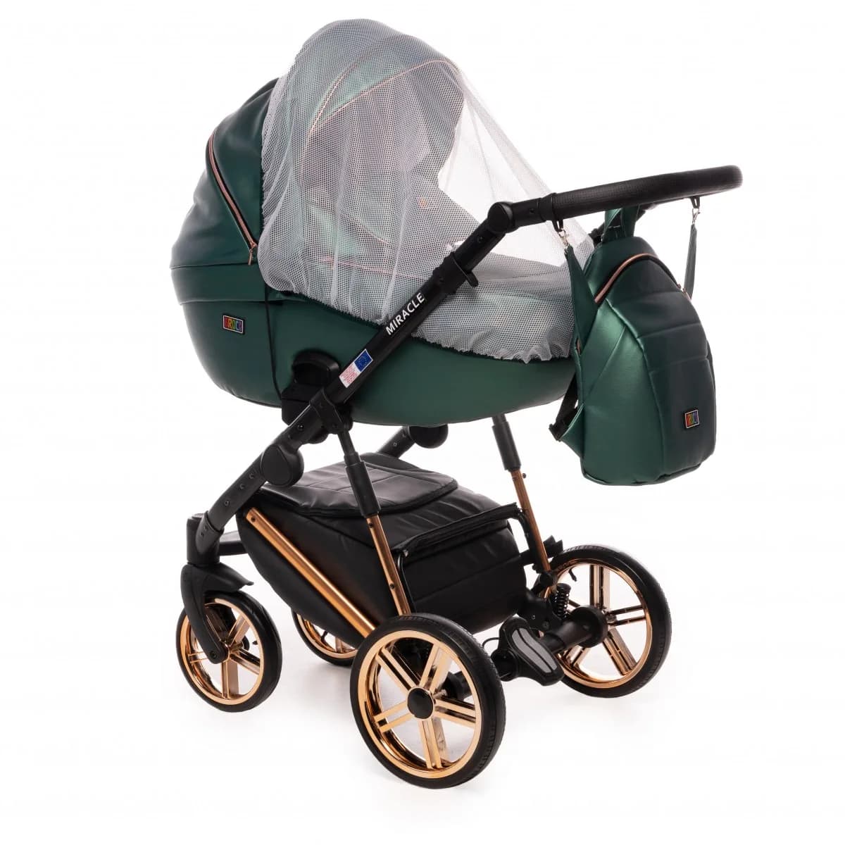 Коляска универсальная 2в1 Broco Miracle green 9023-BML-03 фото 2 Коляска универсальная 2в1 Broco Miracle green 9023-BML-03 фото 2