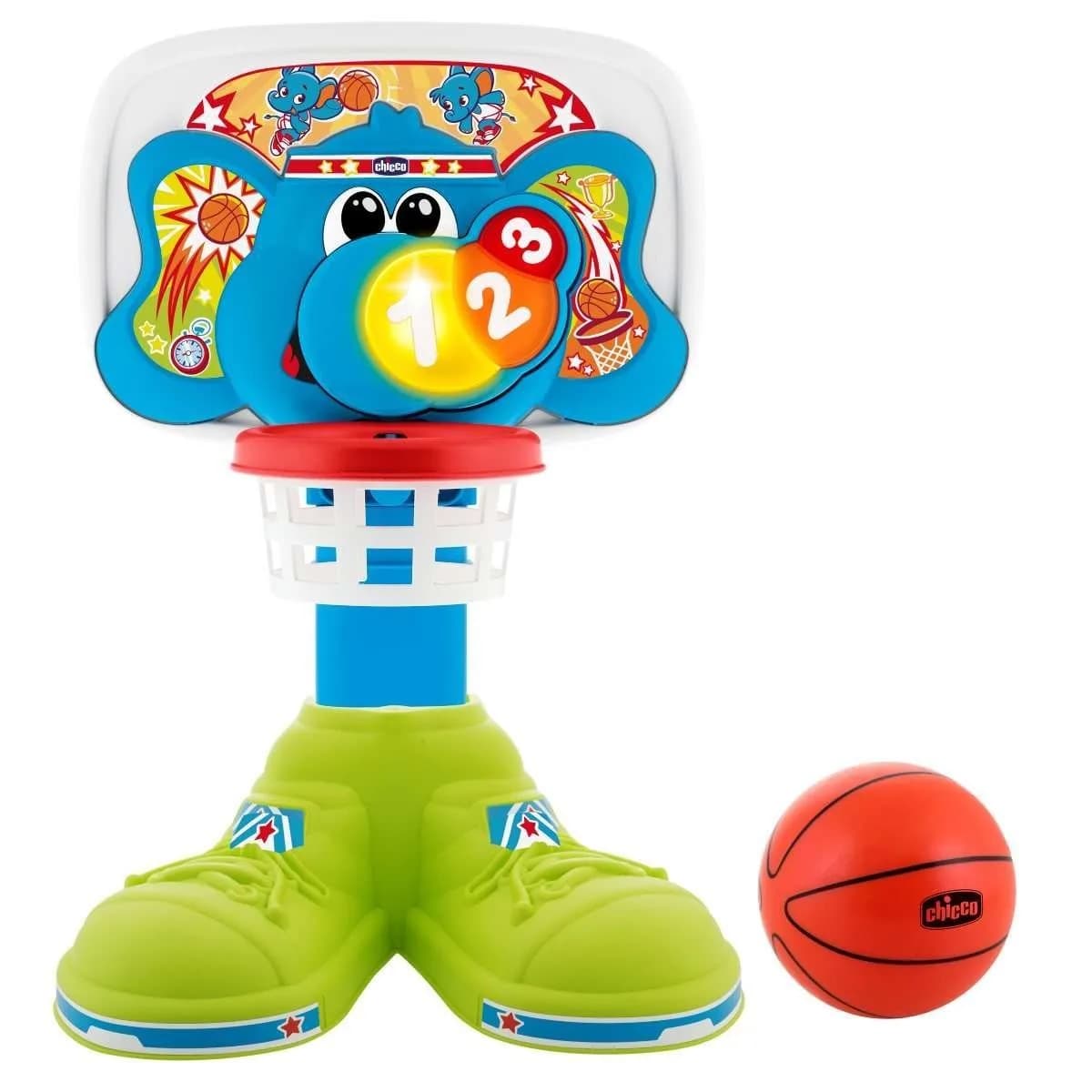 Игрушка интерактивная Chicco Баскетбольная лига 09343.00 фото 2 Игрушка интерактивная Chicco Баскетбольная лига 09343.00 фото 2
