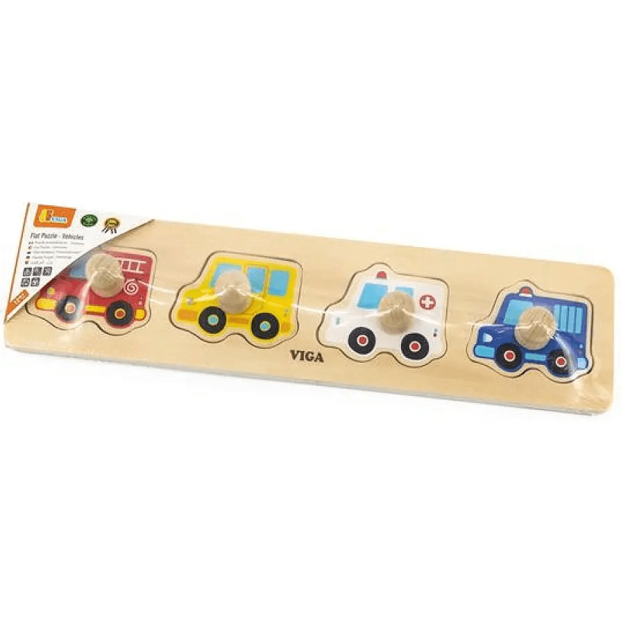 Рамка-вкладиш Viga Toys Машини 44535 Рамка-вкладиш Viga Toys Машини 44535