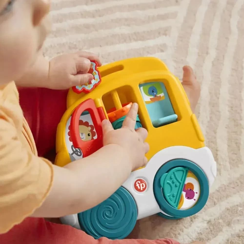 Іграшка розвиваюча Fisher-price Веселі тваринки HXK32 фото 4 Іграшка розвиваюча Fisher-price Веселі тваринки HXK32 фото 4