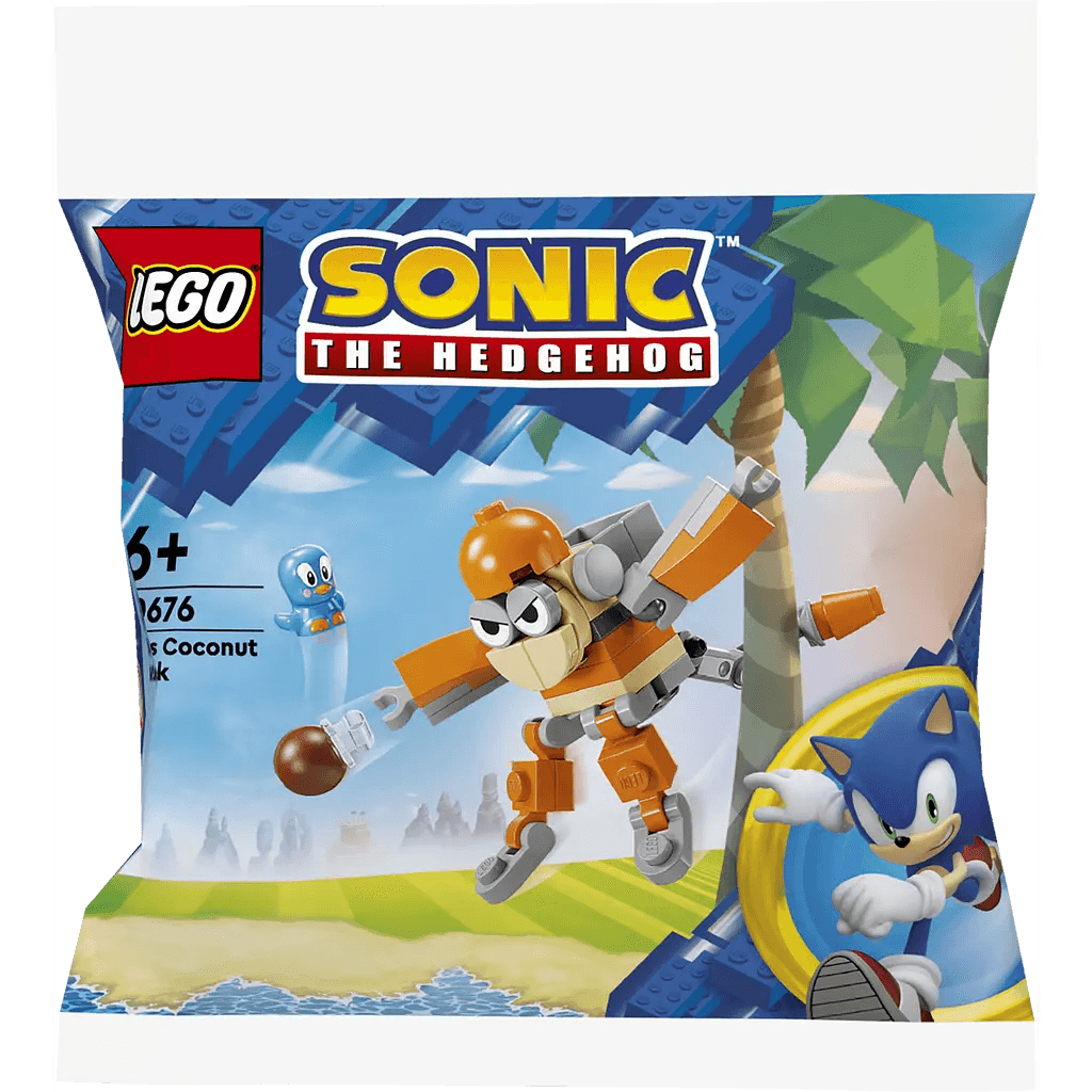 Конструктор Lego Sonic Кокосова атака Кікі 42дет 30676 Конструктор Lego Sonic Кокосова атака Кікі 42дет 30676