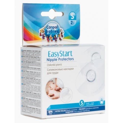 Накладки для кормления Canpol S EasyStart 2шт Накладки для кормления Canpol S EasyStart 2шт