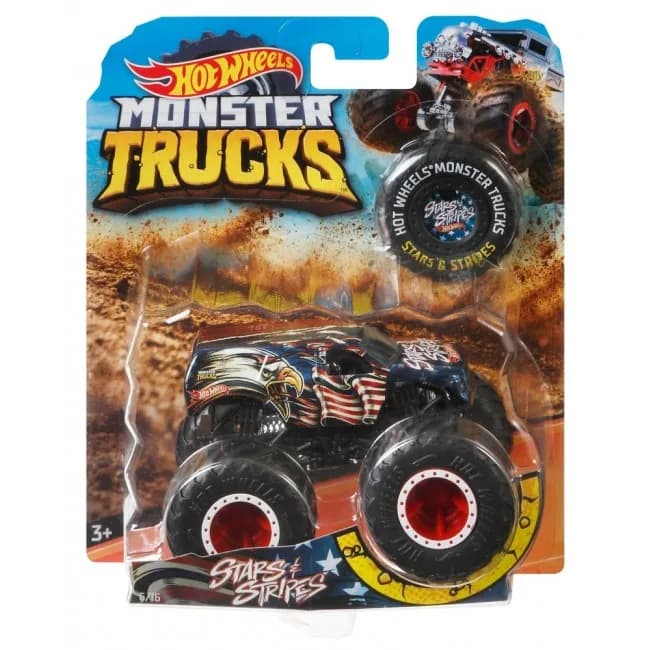 Машина Hot Wheels внедорожник серии Monster Trucks 1:64 FYJ44 фото 4 Машина Hot Wheels внедорожник серии Monster Trucks 1:64 FYJ44 фото 4
