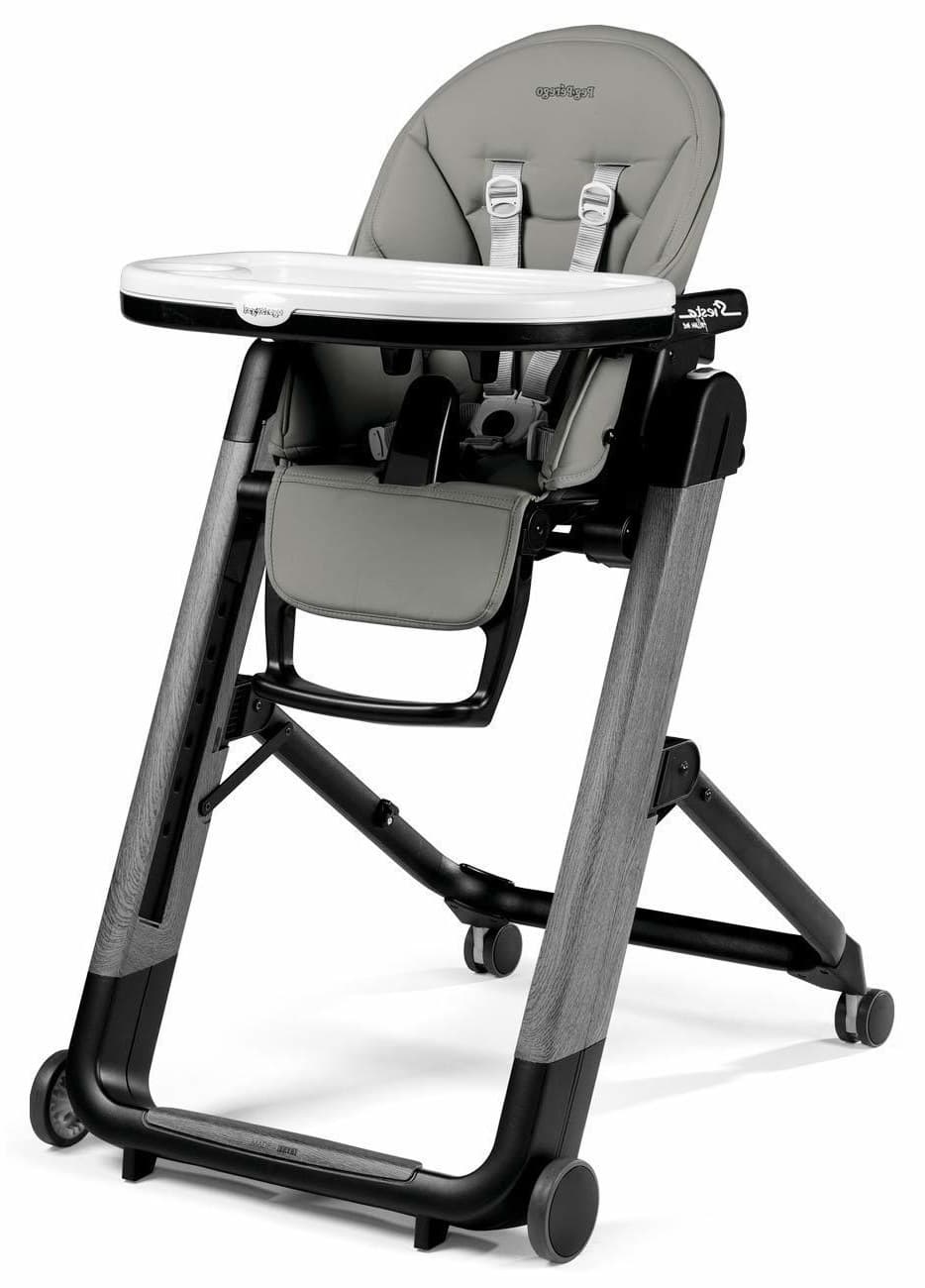 Стульчик для кормления Peg-Perego Siesta Follow Me Amblance Grey IH03000001BL73 Стульчик для кормления Peg-Perego Siesta Follow Me Amblance Grey IH03000001BL73