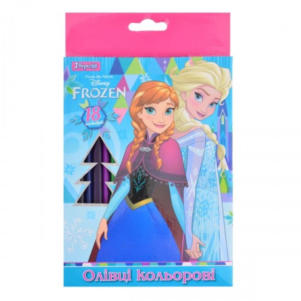 Олівці 1Вересня Frozen 18кол 290460 Олівці 1Вересня Frozen 18кол 290460