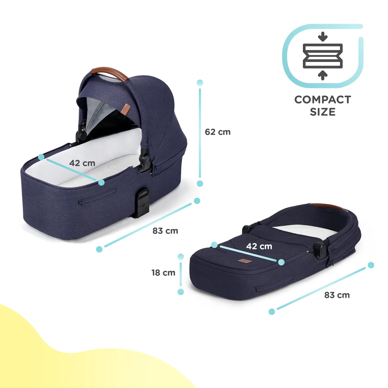 Коляска универсальная 2в1 KINDERKRAFT EVERYDAY KSEVER00DEN2000 фото 8 Коляска универсальная 2в1 KINDERKRAFT EVERYDAY KSEVER00DEN2000 фото 8