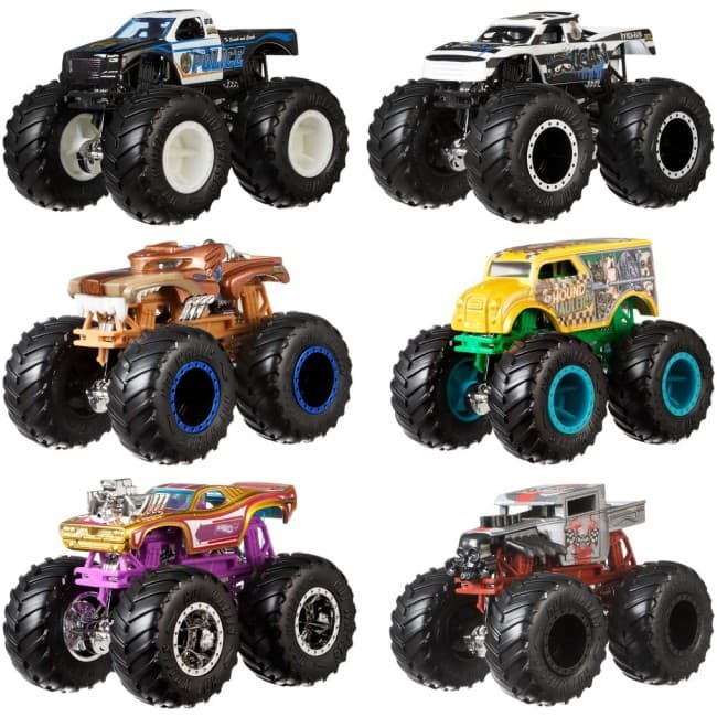 Машины Hot Wheels Monster Trucks 2шт FYJ64 Машины Hot Wheels Monster Trucks 2шт FYJ64