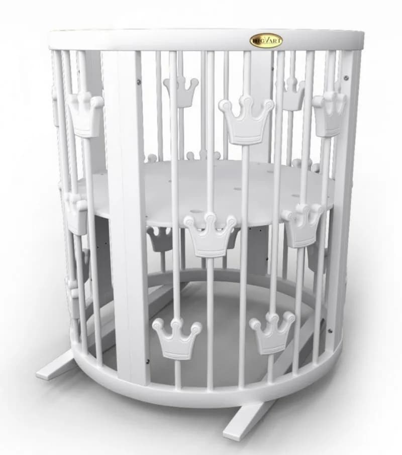 Кровать-трансформер 9в1 IngVart Smart bed Round короны 1379003 фото 4 Кровать-трансформер 9в1 IngVart Smart bed Round короны 1379003 фото 4