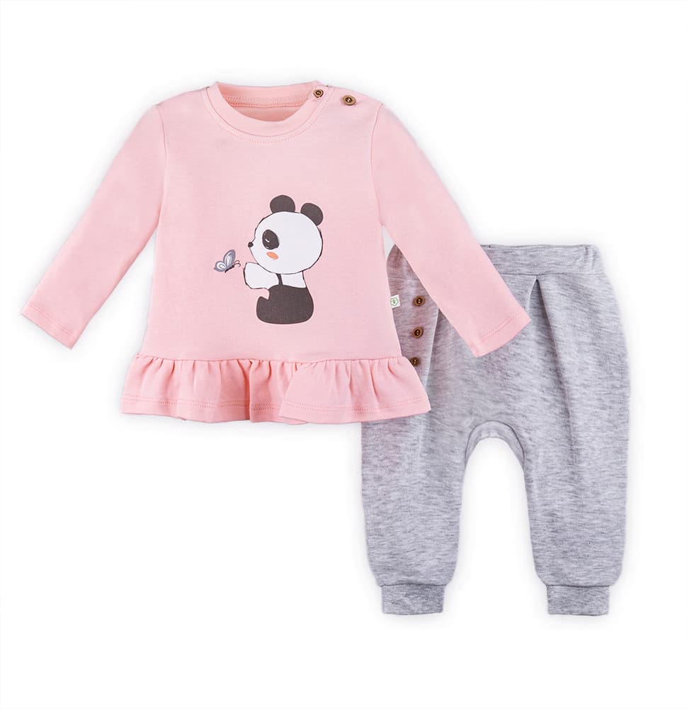 Комплект для девочек (кофта+штаны) 62-86 Bi baby 59645 Комплект для девочек (кофта+штаны) 62-86 Bi baby 59645