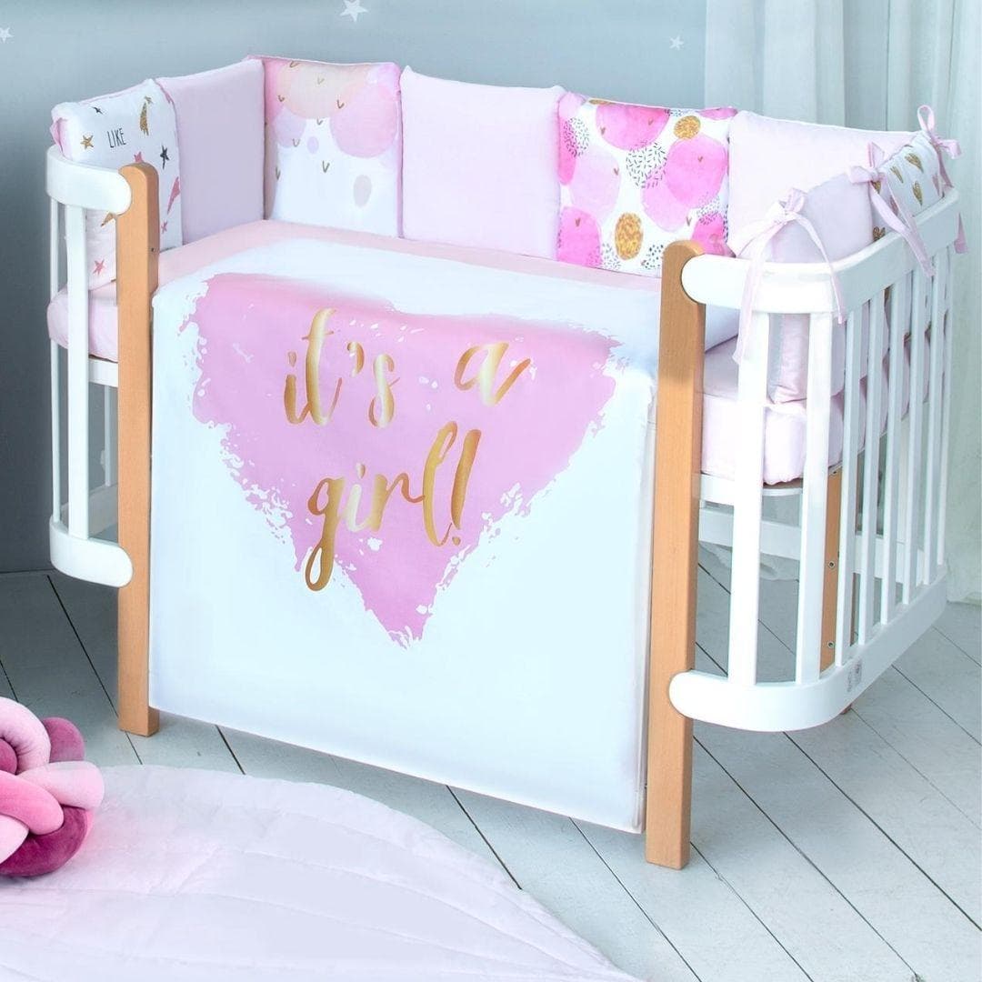 Постільний комплект Верес It's a girl 6од 220.28 Постільний комплект Верес It's a girl 6од 220.28