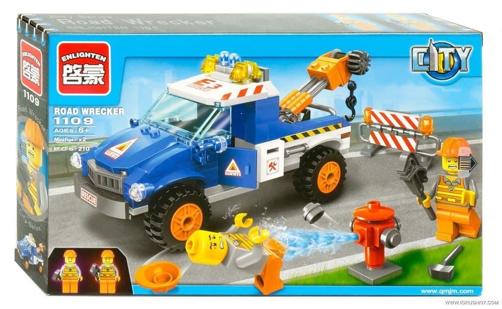 Конструктор Brick Эвакуатор 207дет 1109 Конструктор Brick Эвакуатор 207дет 1109