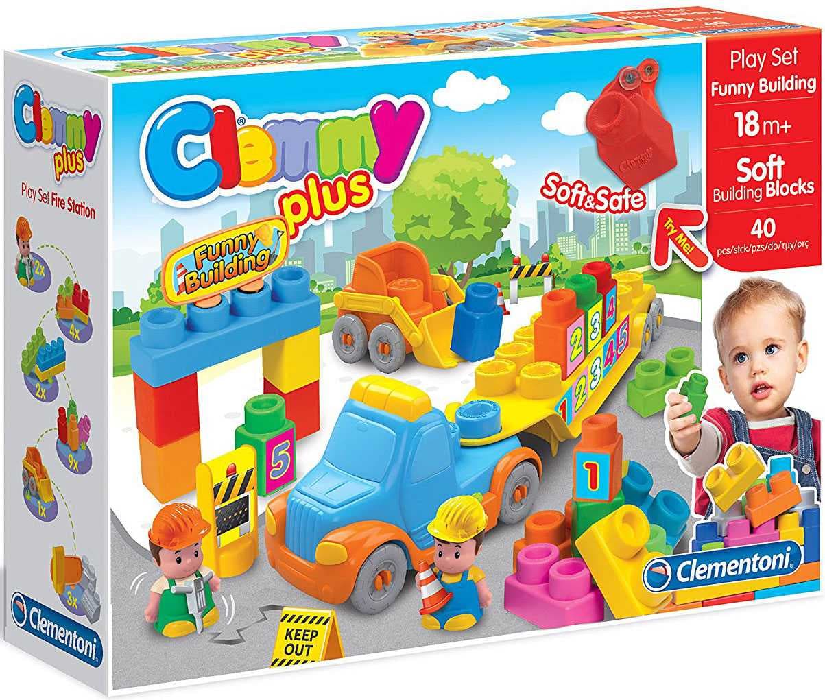 Конструктор Clementoni 40дет 17091 Конструктор Clementoni 40дет 17091
