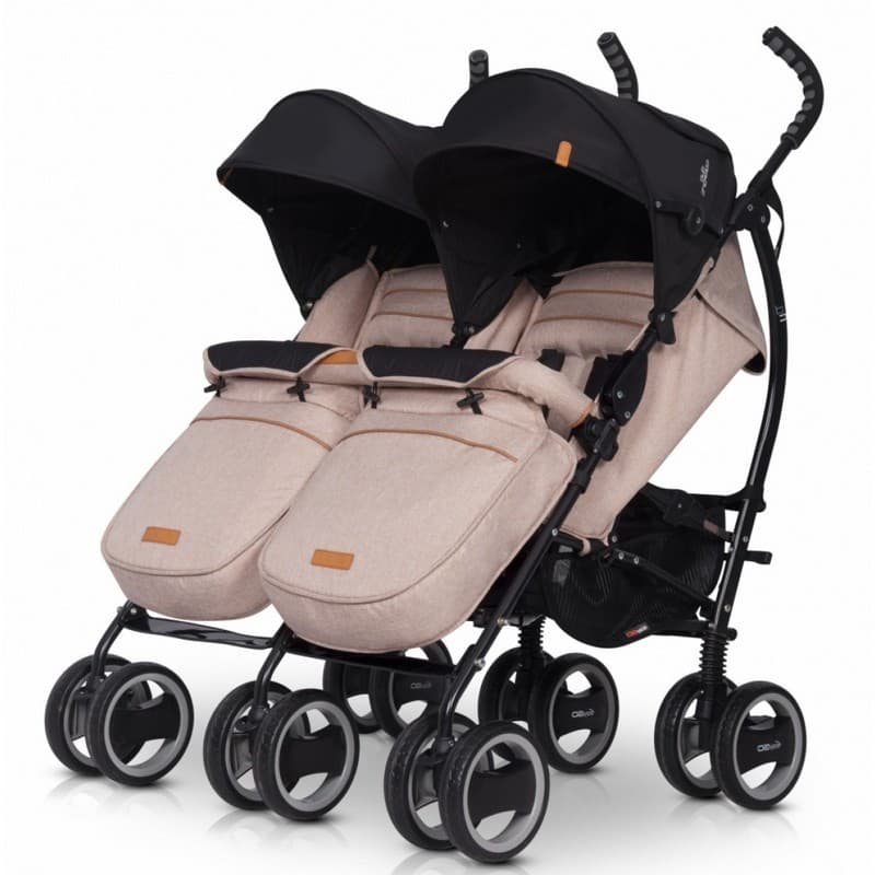 Коляска прогулянкова для двійні EasyGo Comfort Duo 9023-EGCD-07 Коляска прогулянкова для двійні EasyGo Comfort Duo 9023-EGCD-07