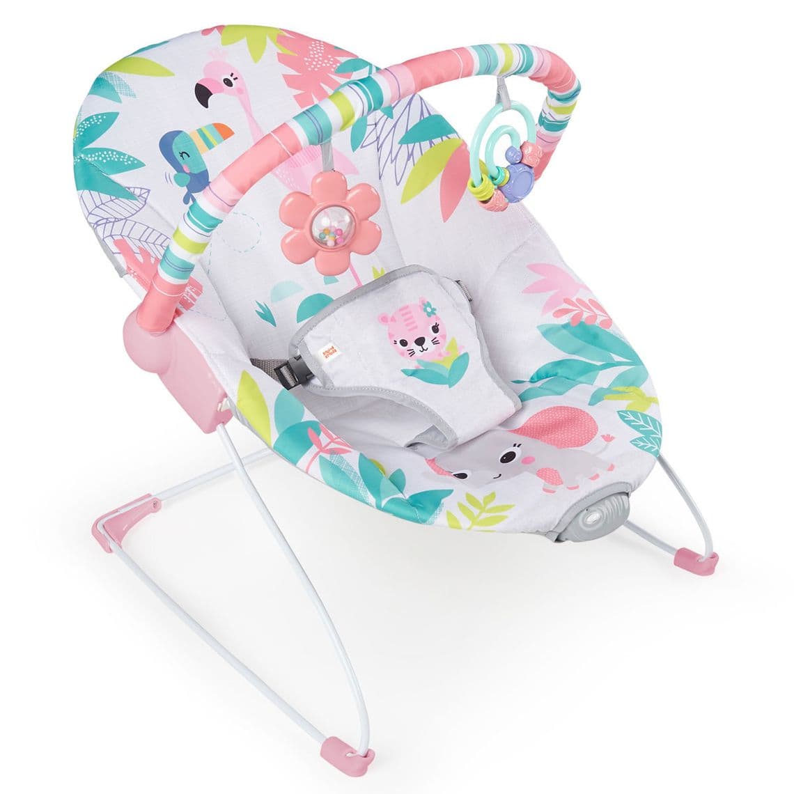 Кресло-шезлонг Bright Starts Flamingo Vibes 12228 Кресло-шезлонг Bright Starts Flamingo Vibes 12228