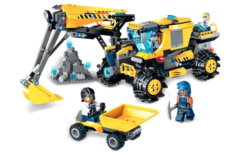 Конструктор Brick Экскаватор 457дет 2410 Конструктор Brick Экскаватор 457дет 2410