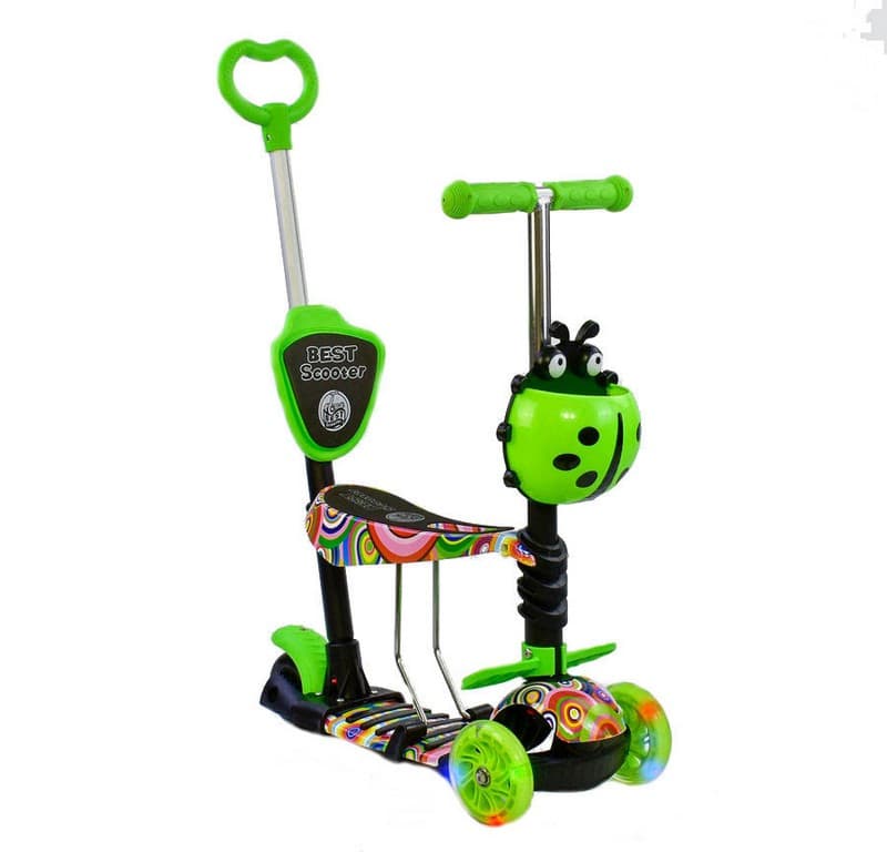 Самокат Best Scooter 3-х колісний з ручкою 5в1 33650 Самокат Best Scooter 3-х колісний з ручкою 5в1 33650