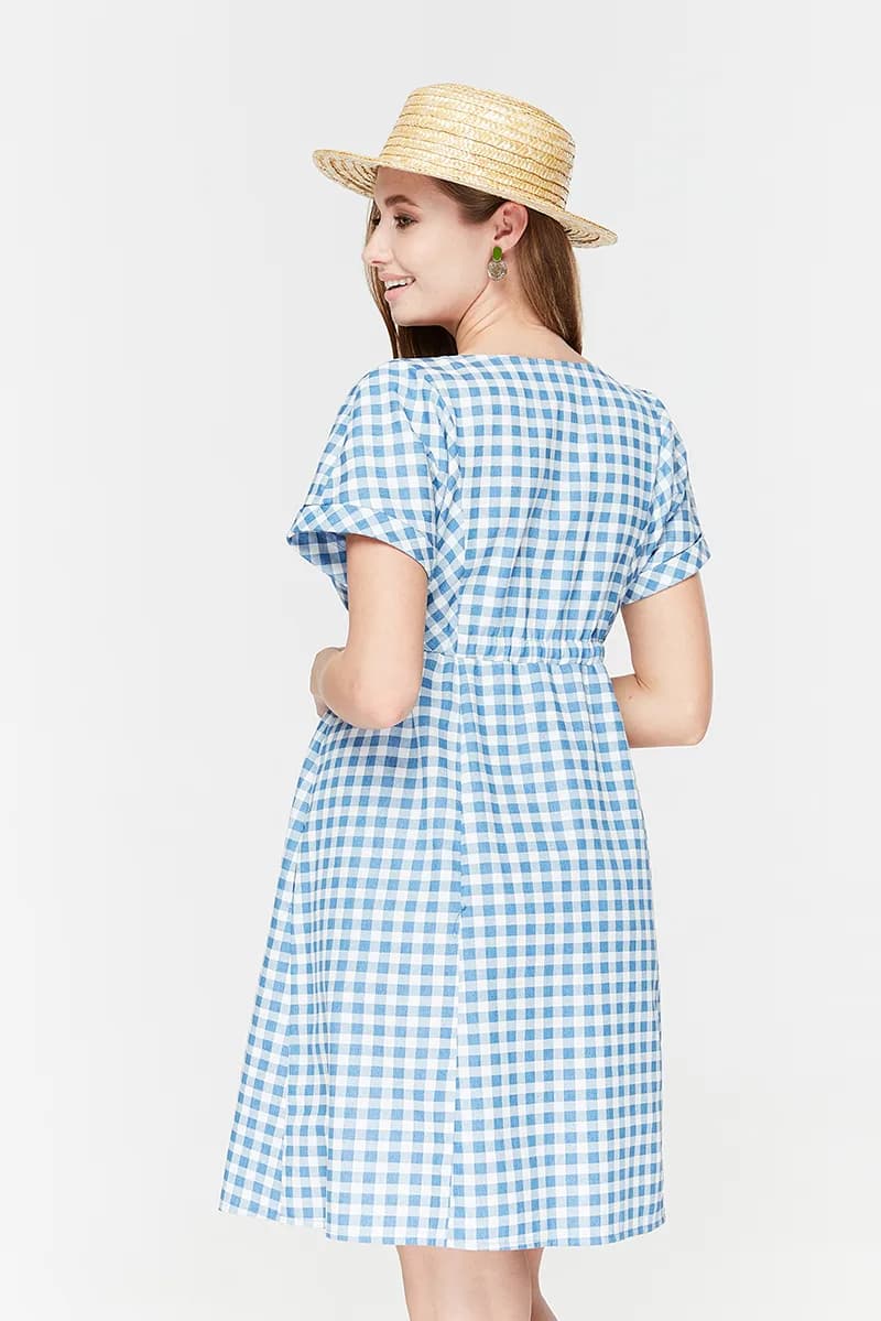 Платье для беременных и кормления S-XL Юла мама Sherry DR-29.032 фото 2 Платье для беременных и кормления S-XL Юла мама Sherry DR-29.032 фото 2
