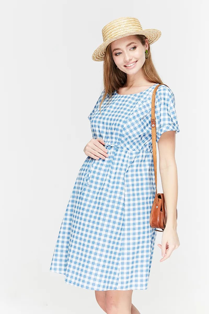 Платье для беременных и кормления S-XL Юла мама Sherry DR-29.032 фото 3 Платье для беременных и кормления S-XL Юла мама Sherry DR-29.032 фото 3