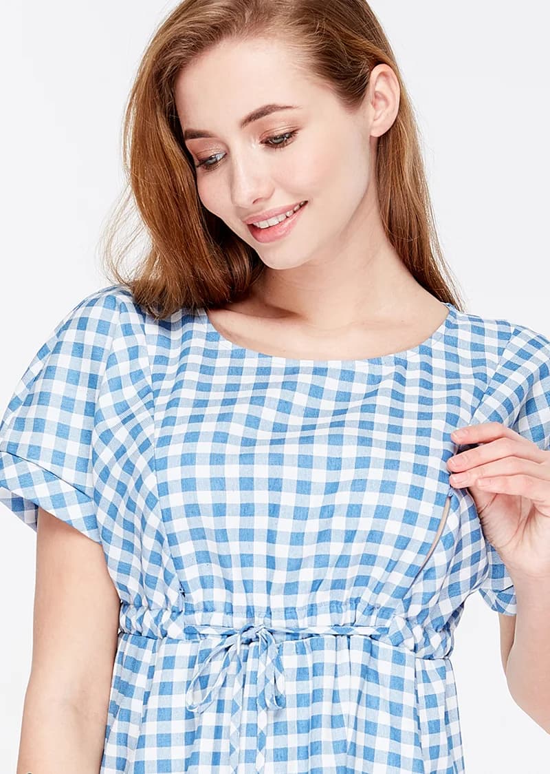 Платье для беременных и кормления S-XL Юла мама Sherry DR-29.032 фото 4 Платье для беременных и кормления S-XL Юла мама Sherry DR-29.032 фото 4
