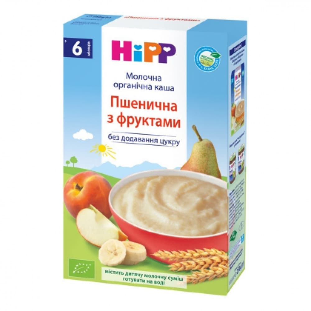 Каша молочная HIPP Нежные фрукты 250г 3141 Каша молочная HIPP Нежные фрукты 250г 3141
