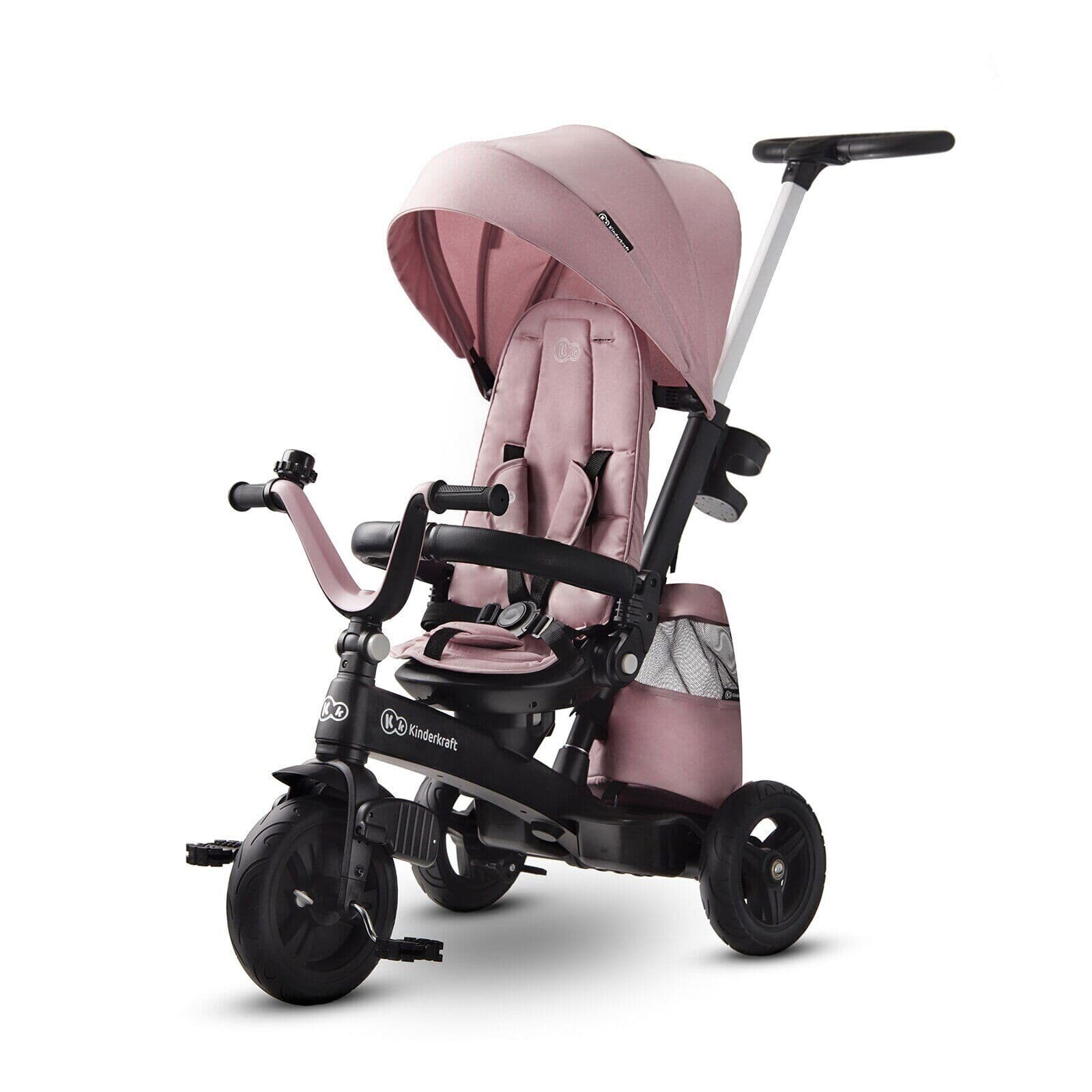 Велосипед 3-х колесный Kinderkraft Easytwist Mauvelous KKRETWIPNK0000 Велосипед 3-х колесный Kinderkraft Easytwist Mauvelous KKRETWIPNK0000