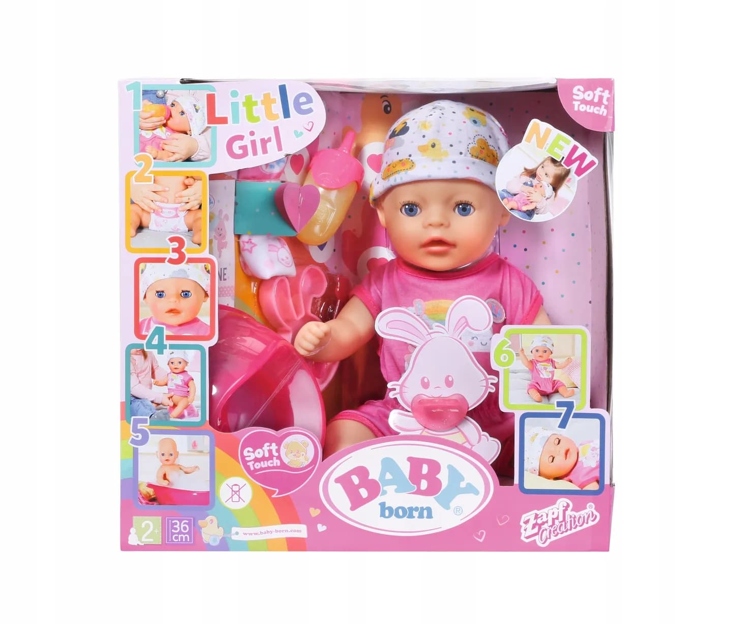 Пупс BABY BORN Нежные объятия Милая кроха 36 см 827321 фото 2 Пупс BABY BORN Нежные объятия Милая кроха 36 см 827321 фото 2